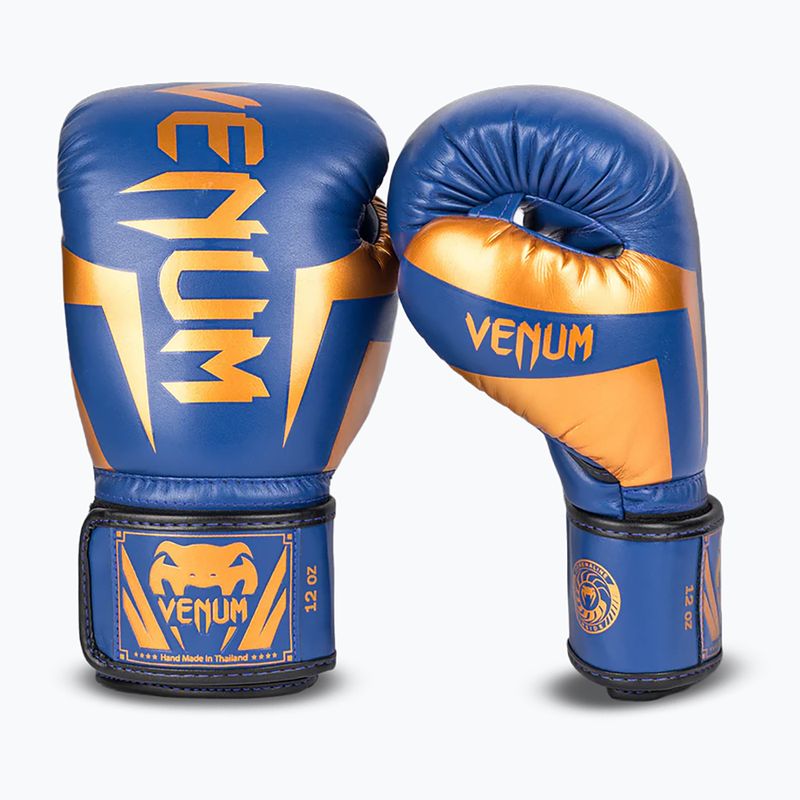 Boxhandschuhe Venum Elite blue/black/copper