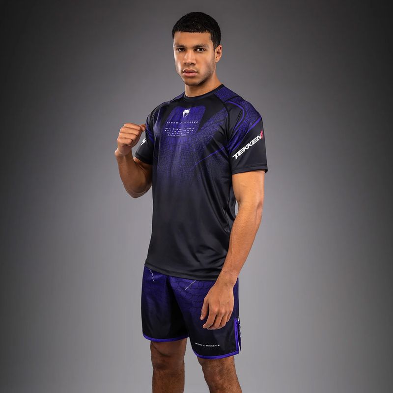 Herren Trainingsshirt Venum x TEKKEN 8 Kazuya Dry-Tech black/purple 4