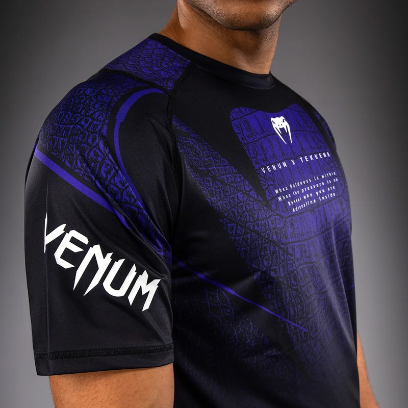 Herren Trainingsshirt Venum x TEKKEN 8 Kazuya Dry-Tech black/purple 7