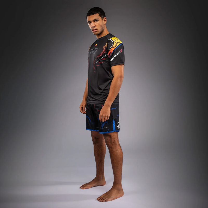 Trainings-T-Shirt Herren Venum x TEKKEN 8 Yoshimitsu Dry-Tech black/orange 2