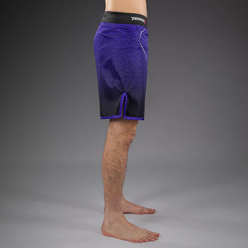 Herren-Trainingsshorts Venum x TEKKEN 8 Kazuya Fight black purple 3