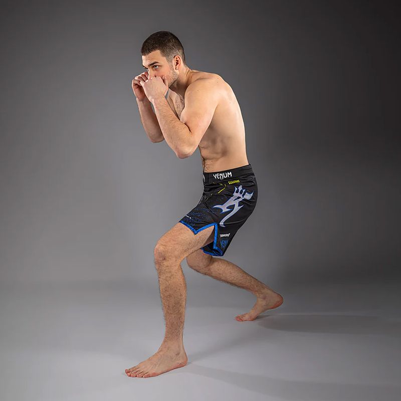 Herren-Trainingsshorts Venum x TEKKEN 8 King Fight black/yellow 2