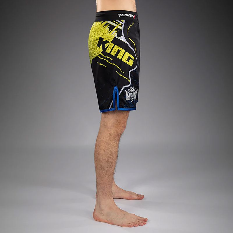 Herren-Trainingsshorts Venum x TEKKEN 8 King Fight black/yellow 4