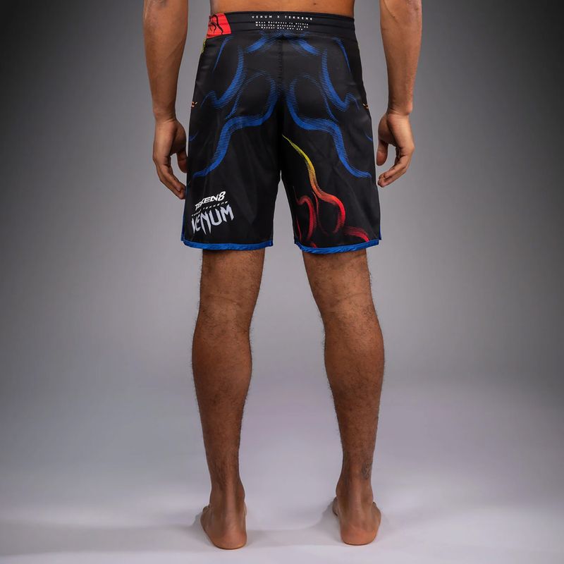 Herren-Trainingsshorts Venum x TEKKEN 8 Yoshimitsu Fight black/orange 2