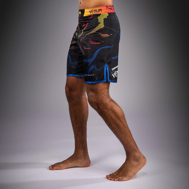 Herren-Trainingsshorts Venum x TEKKEN 8 Yoshimitsu Fight black/orange 4