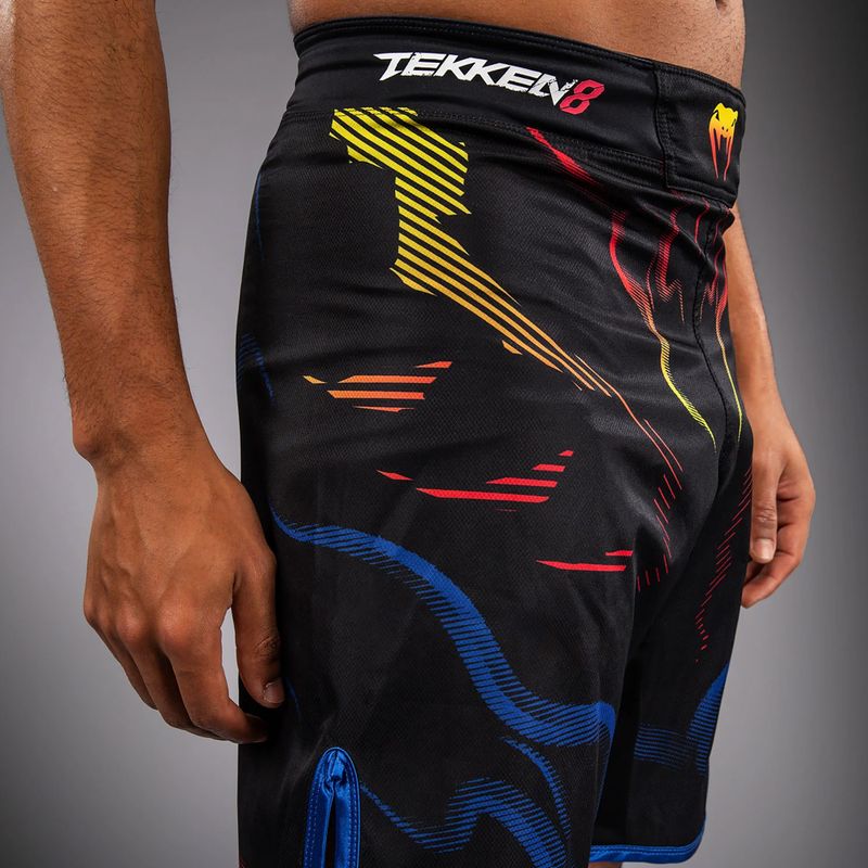 Herren-Trainingsshorts Venum x TEKKEN 8 Yoshimitsu Fight black/orange 5