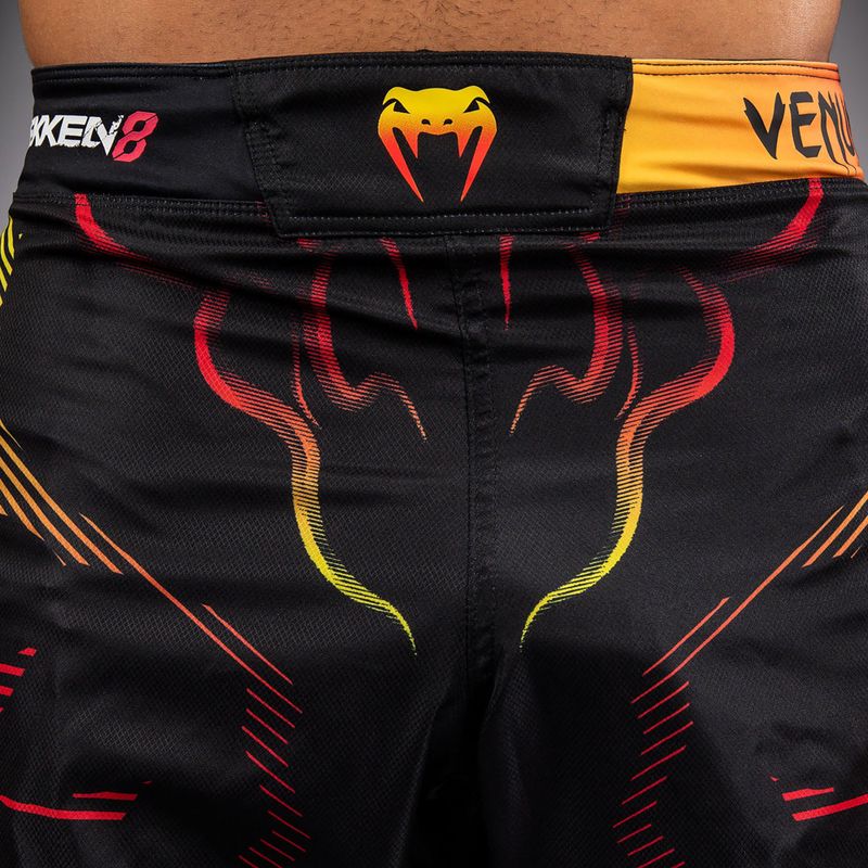 Herren-Trainingsshorts Venum x TEKKEN 8 Yoshimitsu Fight black/orange 6
