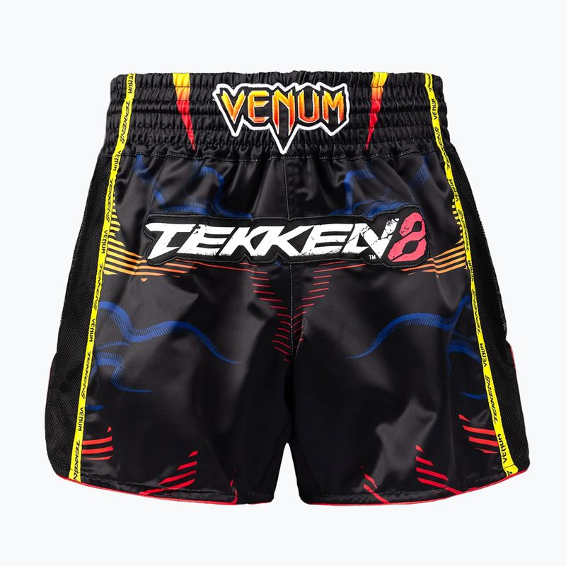Herren-Trainingsshorts Venum x TEKKEN 8 Yoshimitsu Muay Thai black/orange