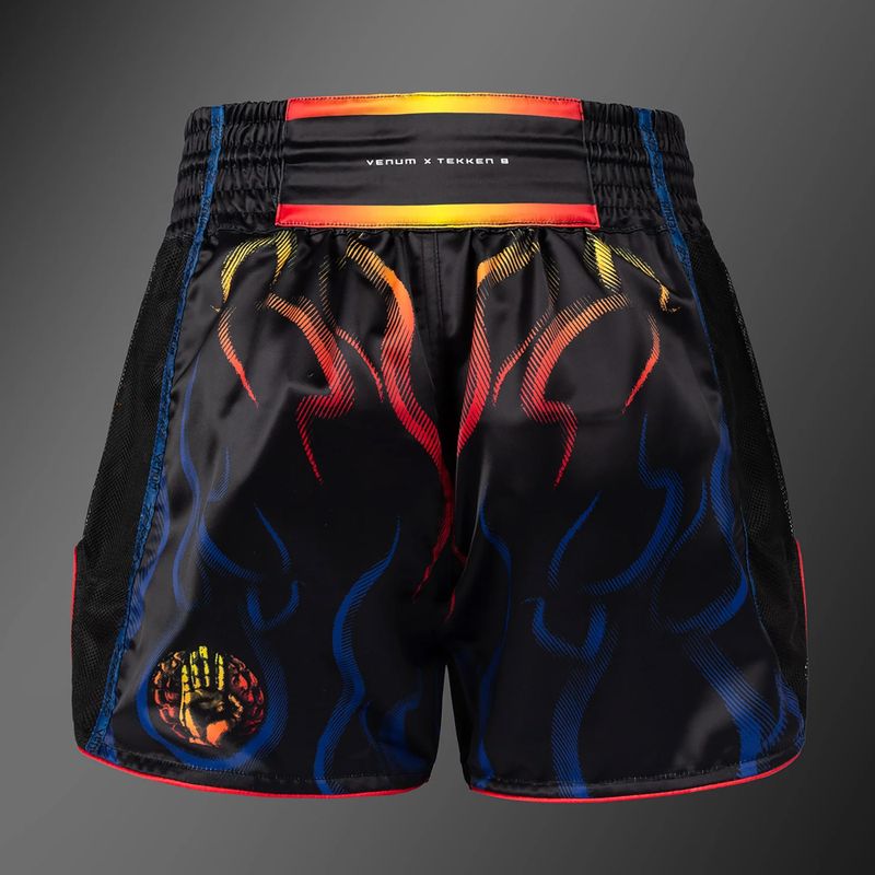 Herren-Trainingsshorts Venum x TEKKEN 8 Yoshimitsu Muay Thai black/orange 2