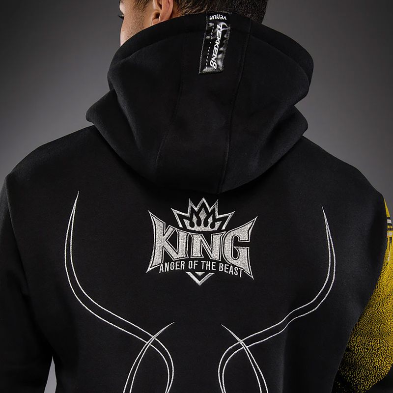 Herrenpullover Venum x TEKKEN 8 King Pullover Hoodie black/yellow 7