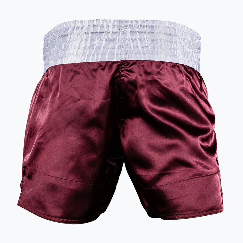 Herren-Trainingsshorts Venum Classic Muay Thai burgundy 2