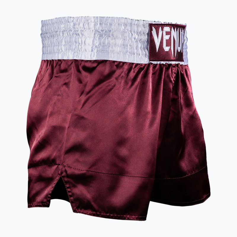 Herren-Trainingsshorts Venum Classic Muay Thai burgundy 3