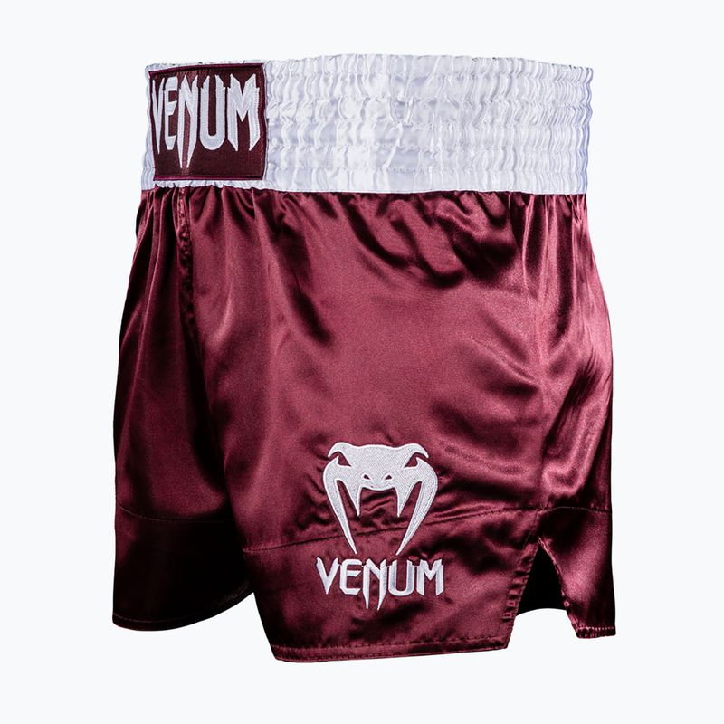 Herren-Trainingsshorts Venum Classic Muay Thai burgundy 4