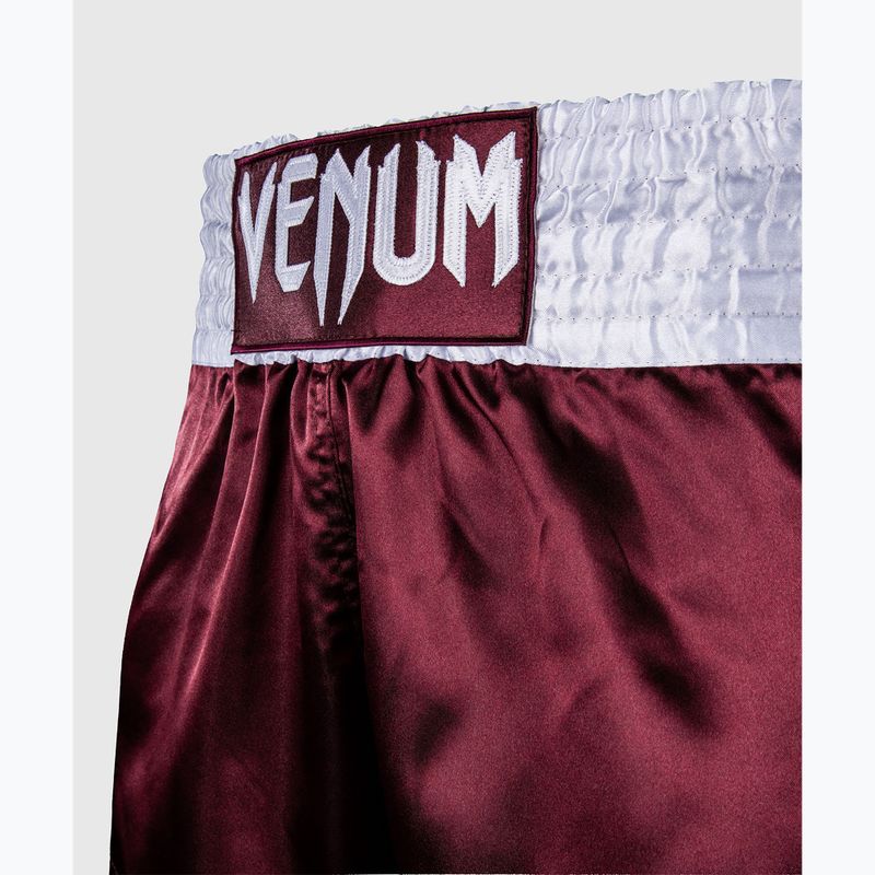 Herren-Trainingsshorts Venum Classic Muay Thai burgundy 5