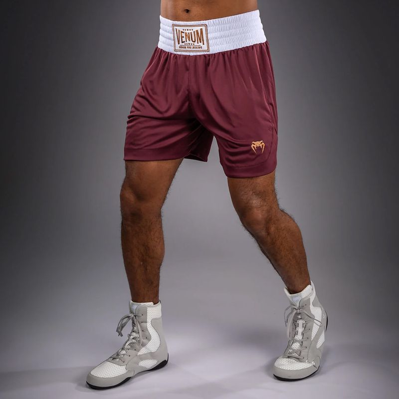 Trainingsshorts Herren Venum Classic Boxing burgundy 4
