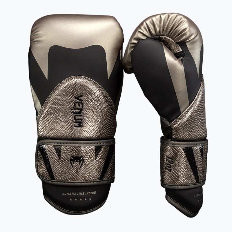 Boxhandschuhe Venum Challenger 4.0 silver/black 2