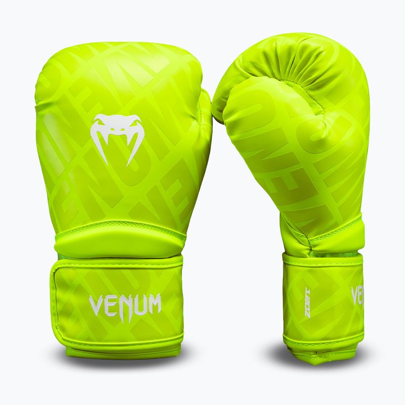 Boxhandschuhe Venum Contender 1.5 XT 3D Boxing neon yellow 2