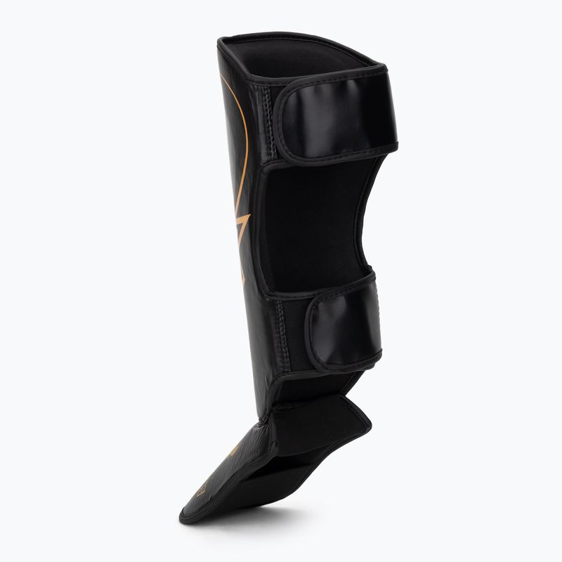 Schienbein- und Fußschützer Venum Ringhorns Charger Shin black/gold 3