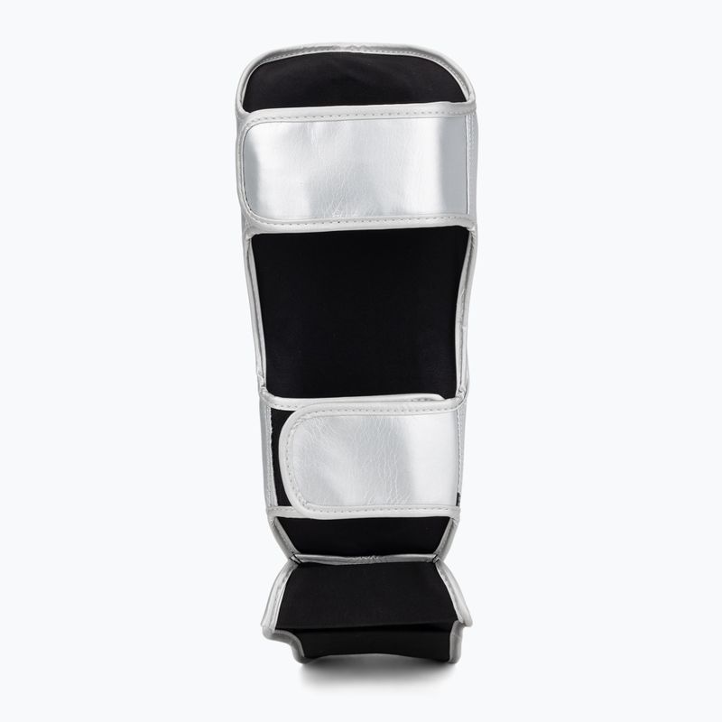Schienbein- und Fußschützer Venum Ringhorns Charger Shin silver/black 5