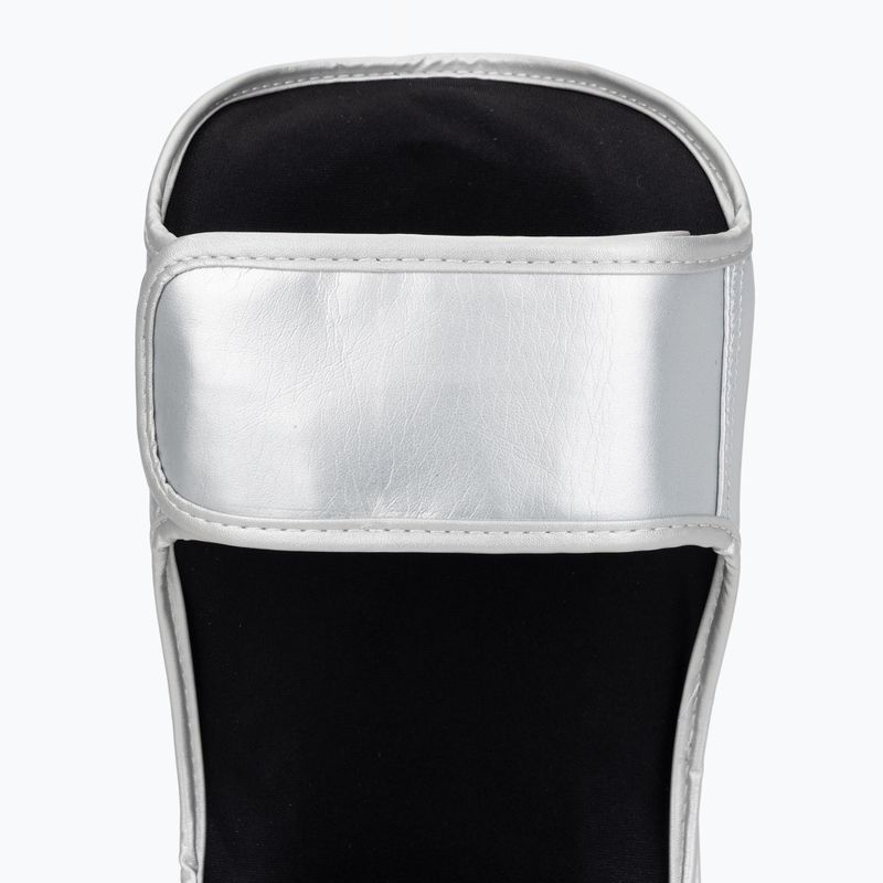 Schienbein- und Fußschützer Venum Ringhorns Charger Shin silver/black 7