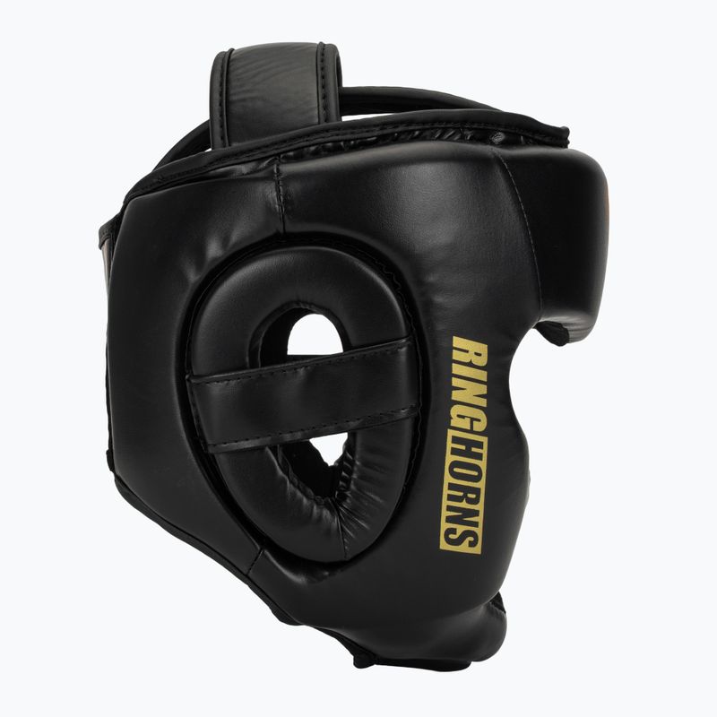 Boxhelm Venum Ringhorns Charger Headgear black/gold 2