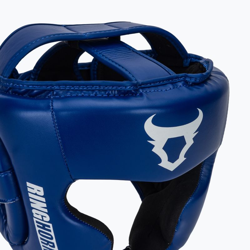 Boxhelm Venum Ringhorns Charger Headgear navy blue/red 4