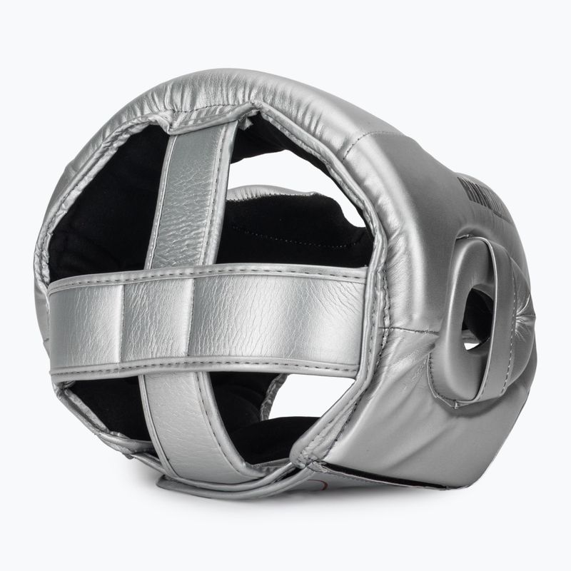 Boxhelm Venum Ringhorns Charger Headgear silver/black 6