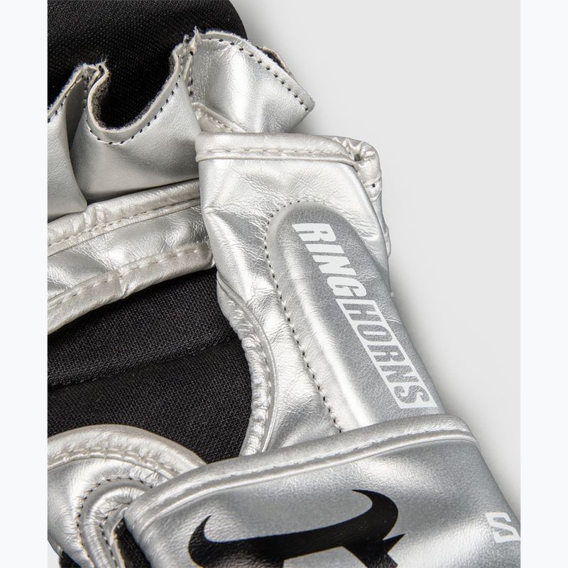 Boxhandschuhe Venum Ringhorns Charger Boxing silver/black 5