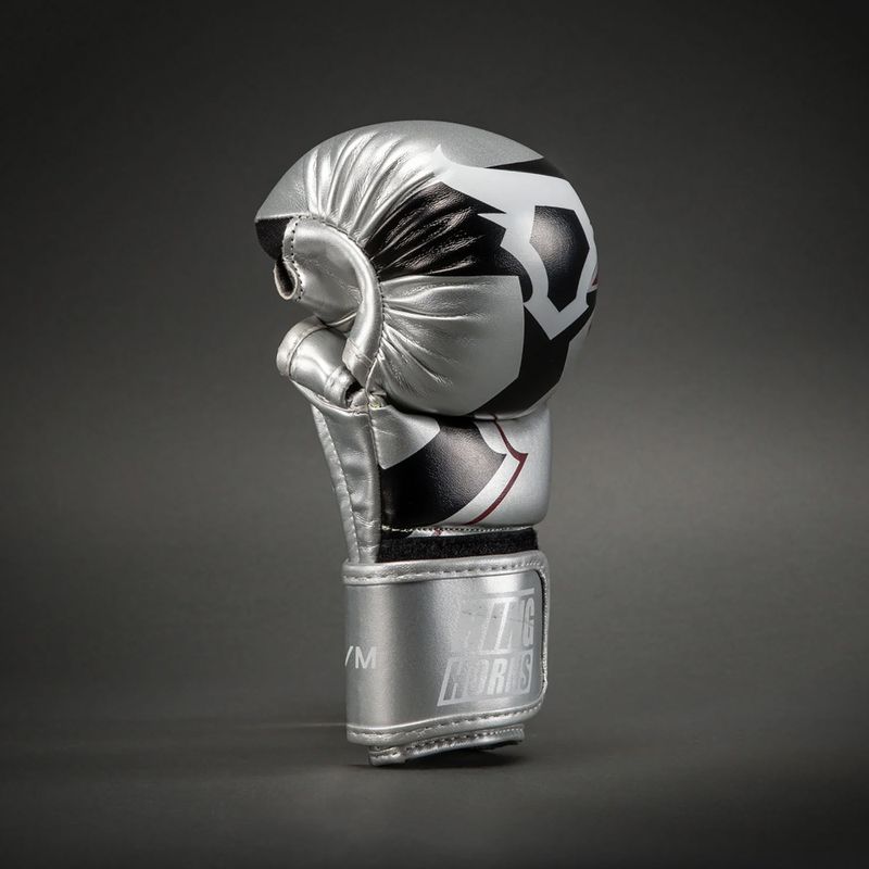 Sparringhandschuhe Venum Ringhorns Charger silver/black 3