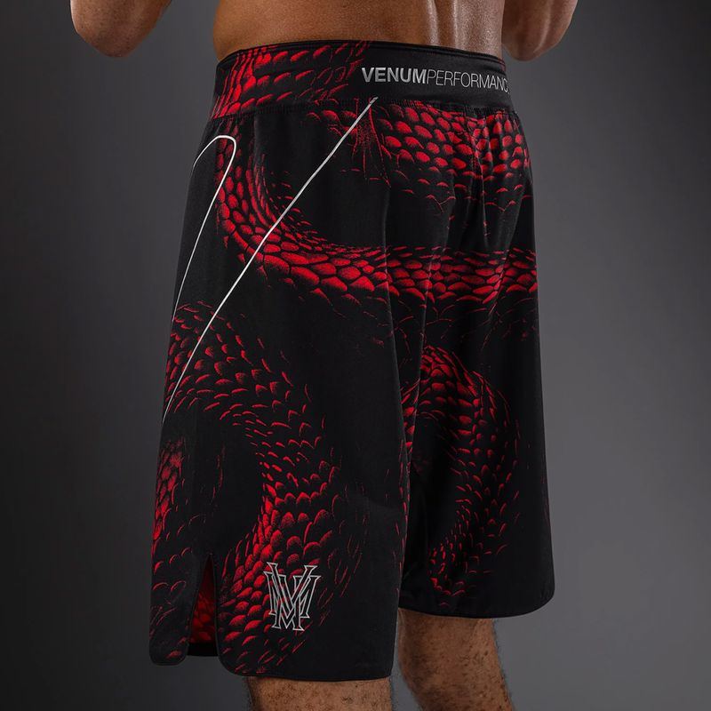 Herren-Trainingsshorts Venum Matupa Fightshorts black/red/silver 5