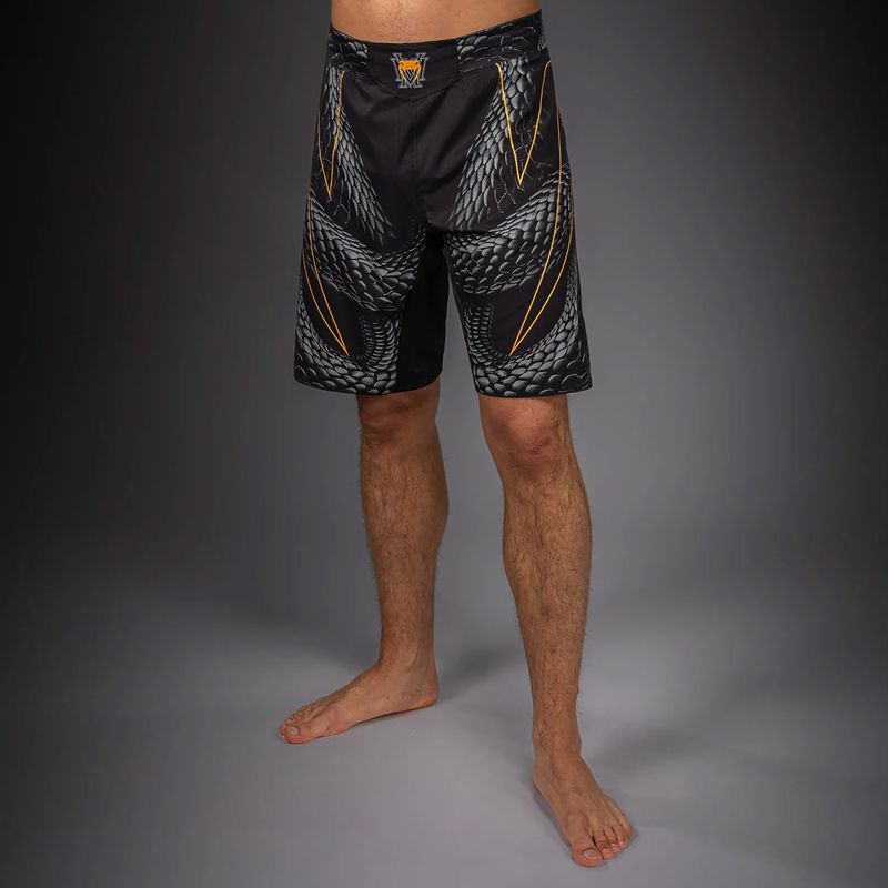 Herren-Trainingsshorts Venum Matupa Fightshorts black/grey/gold 5