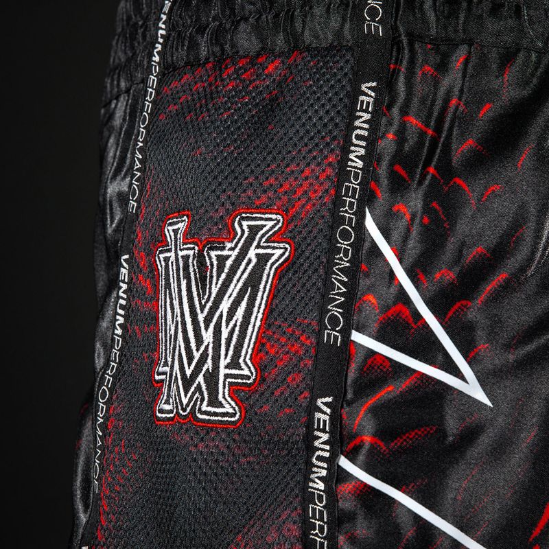 Herren-Trainingsshorts Venum Matupa Muay Thai black/red/silver 6