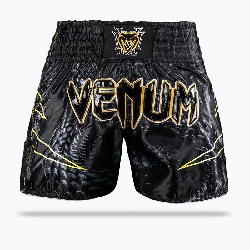 Herren-Trainingsshorts Venum Matupa Muay Thai black/grey/gold
