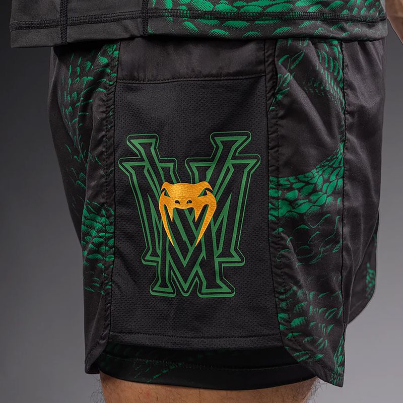 Herren-Trainingsshorts Venum Matupa Training black/green/gold 6