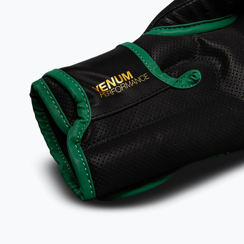 Boxhandschuhe Venum Matupa Boxing black/green/gold 5