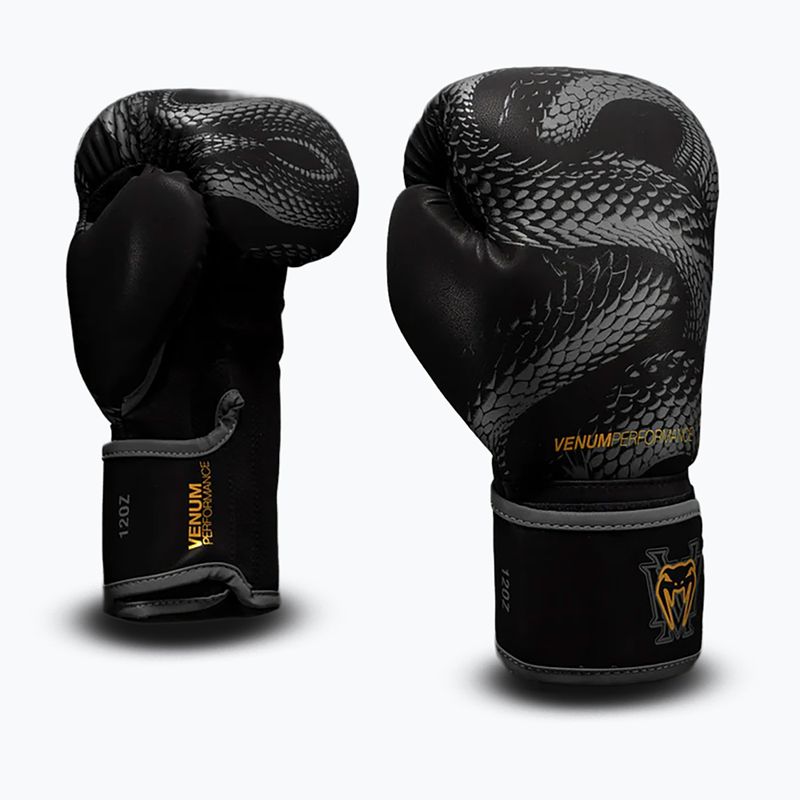 Boxhandschuhe Venum Matupa Boxing black/grey/gold 2