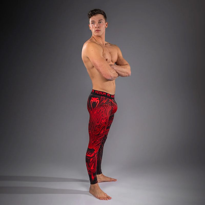 Trainingstights Herren Venum Wolf Atak Spats black/red 2