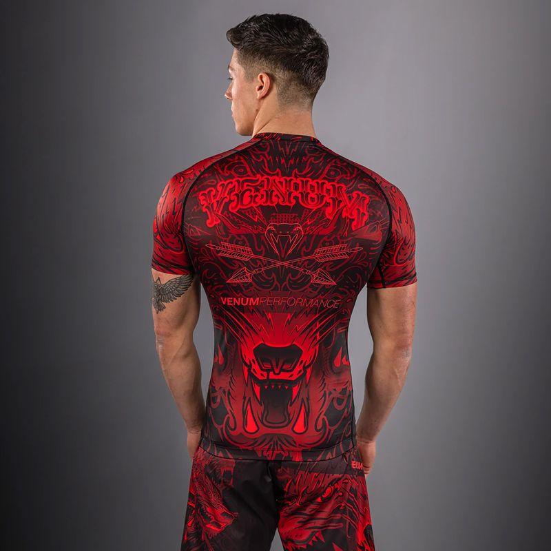 Roshguard für Herren Venum Wolf Atak black/red 2
