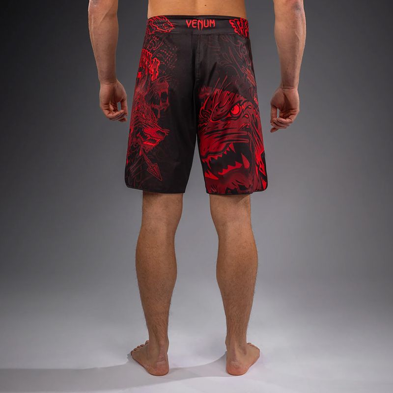 Trainingsshorts Herren Venum Wolf Atak Fightshorts black/red 3