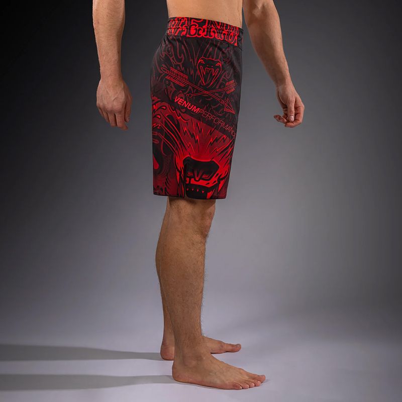 Trainingsshorts Herren Venum Wolf Atak Fightshorts black/red 5