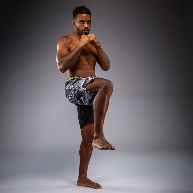 Trainingsshorts Herren Venum Wolf Atak Fightshorts black/grey 2