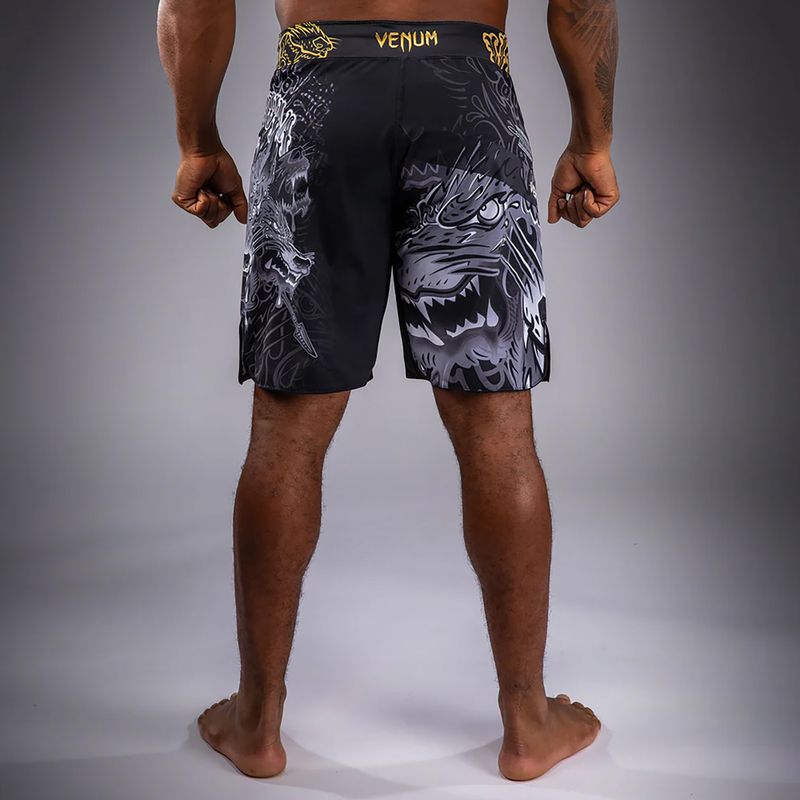 Trainingsshorts Herren Venum Wolf Atak Fightshorts black/grey 3