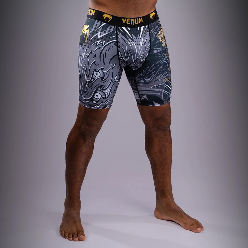 Trainingsshorts Herren Venum Wolf Atak Vale Tudo Shorts black/grey 2