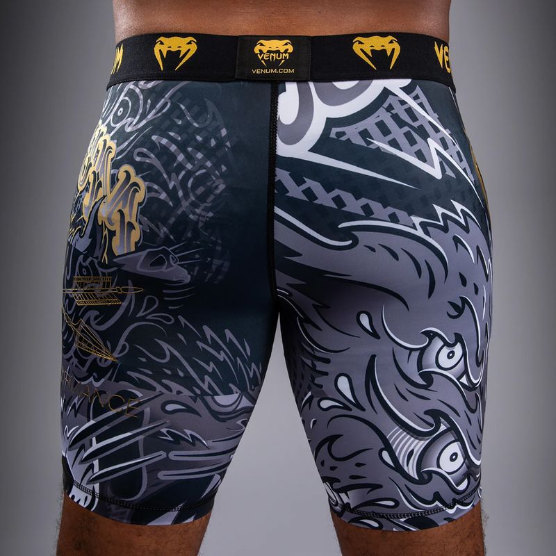 Trainingsshorts Herren Venum Wolf Atak Vale Tudo Shorts black/grey 6