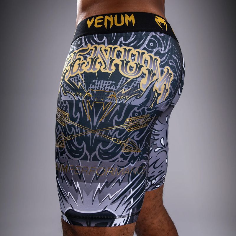 Trainingsshorts Herren Venum Wolf Atak Vale Tudo Shorts black/grey 7