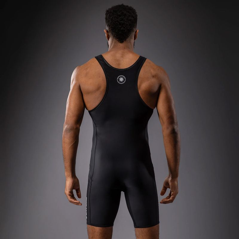 Herrenoverall Venum Challenger Wrestling Singlet black 2