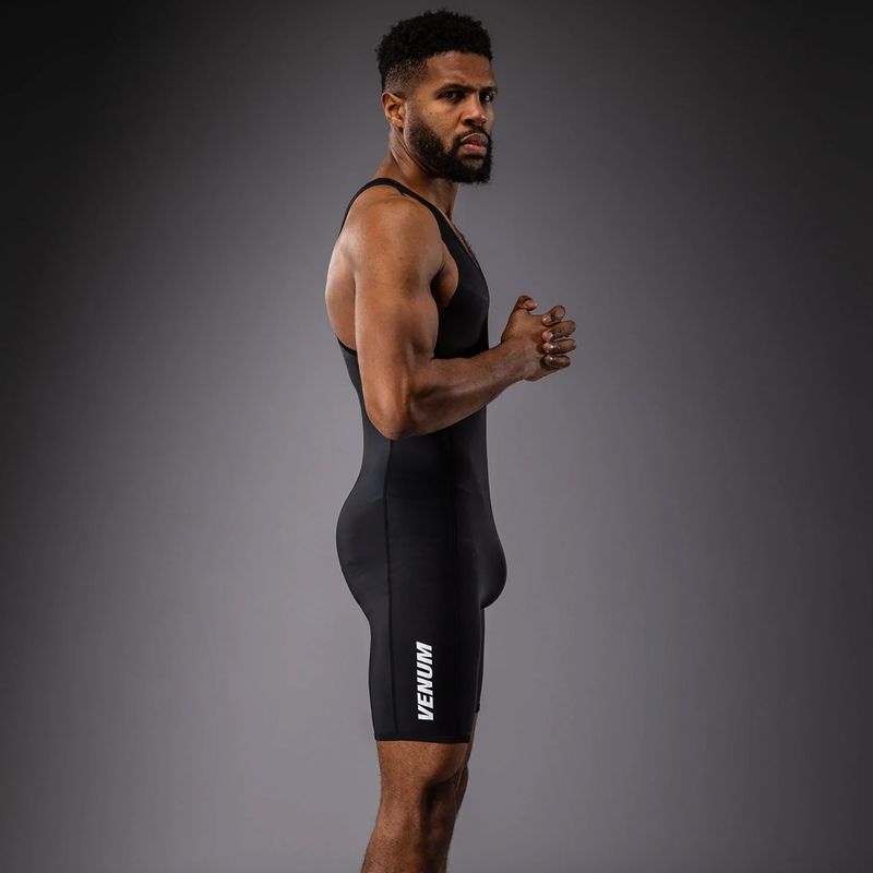 Herrenoverall Venum Challenger Wrestling Singlet black 4