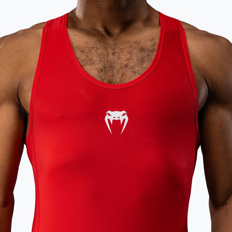 Herrenoverall Venum Challenger Wrestling Singlet red 5