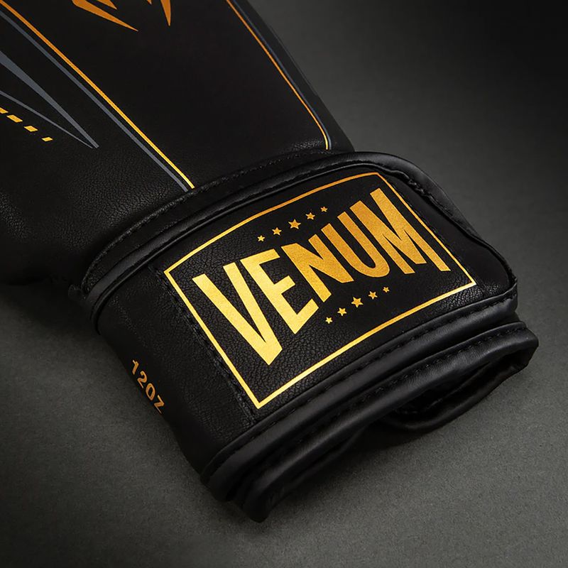 Boxhandschuhe Venum Streamline Boxing black/gold 3