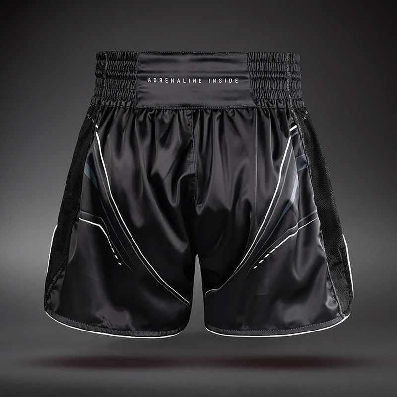Herren-Trainingsshorts Venum Streamline Muay Thai black/white 2